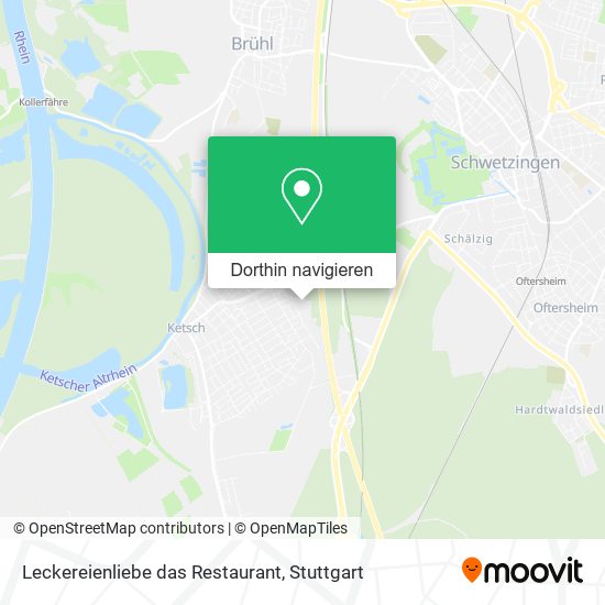 Leckereienliebe das Restaurant Karte