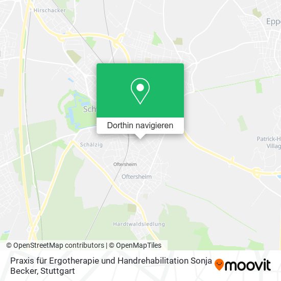 Praxis für Ergotherapie und Handrehabilitation Sonja Becker Karte