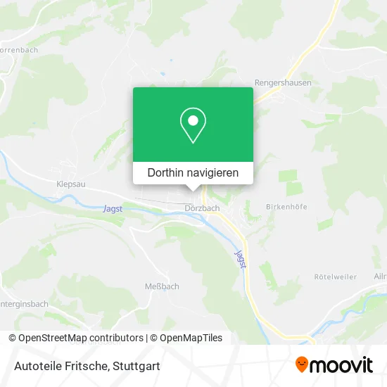 Autoteile Fritsche Karte