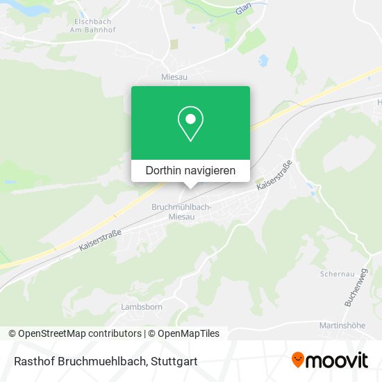 Rasthof Bruchmuehlbach Karte