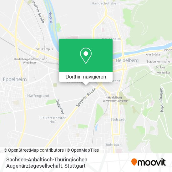 Sachsen-Anhaltisch-Thüringischen Augenärztegesellschaft Karte