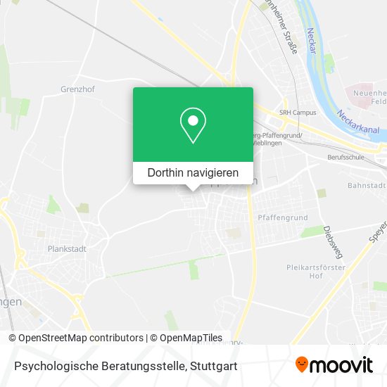 Psychologische Beratungsstelle Karte