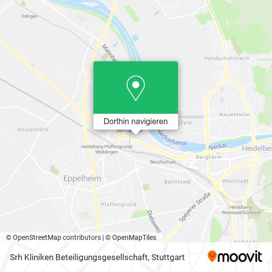 Srh Kliniken Beteiligungsgesellschaft Karte