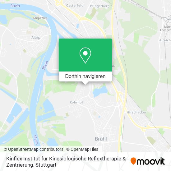 Kinflex Institut für Kinesiologische Reflextherapie & Zentrierung Karte