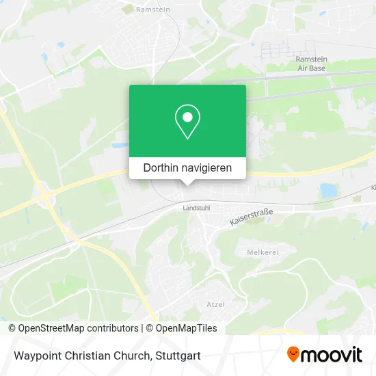 Waypoint Christian Church Karte