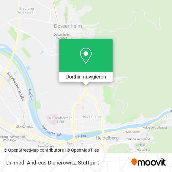 Dr. med. Andreas Dienerowitz Karte