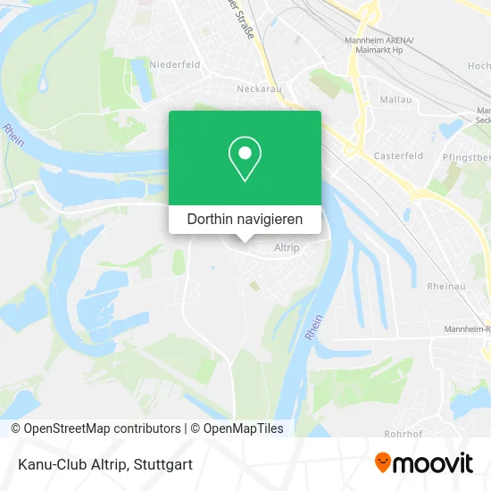 Kanu-Club Altrip Karte