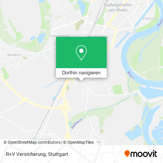 R+V Versicherung Karte