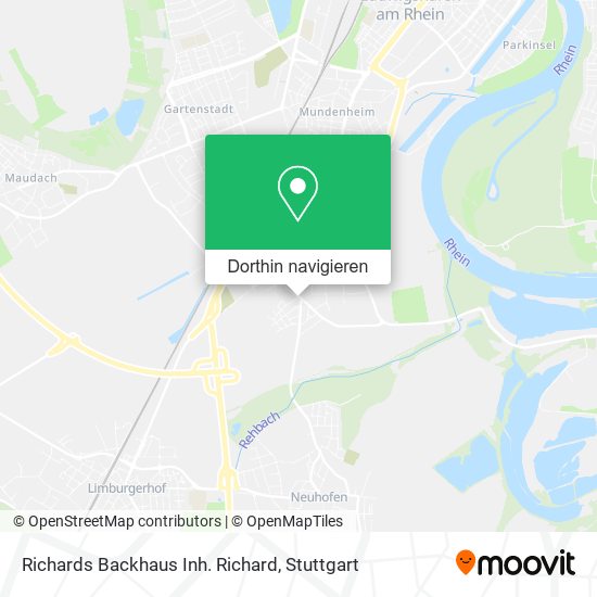 Richards Backhaus Inh. Richard Karte