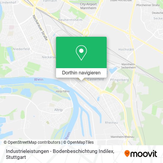 Industrieleistungen - Bodenbeschichtung Indilex Karte