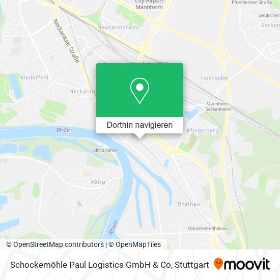 Schockemöhle Paul Logistics GmbH & Co Karte