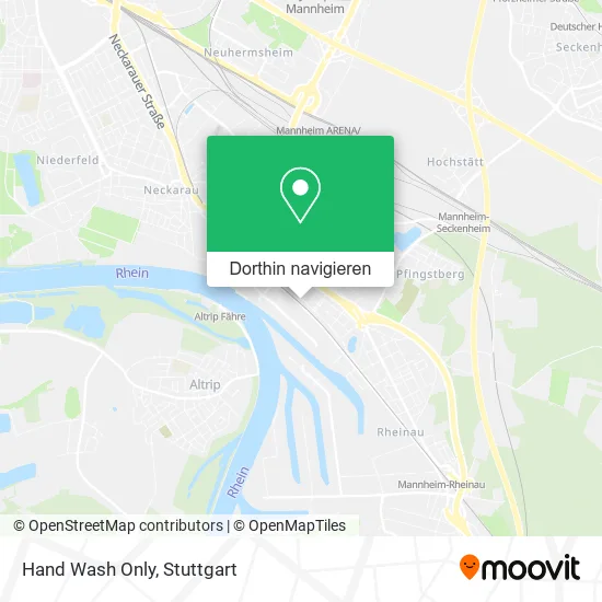 Hand Wash Only Karte