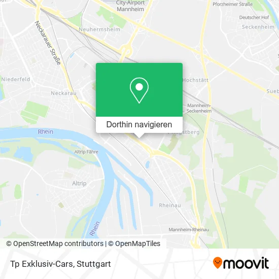 Tp Exklusiv-Cars Karte