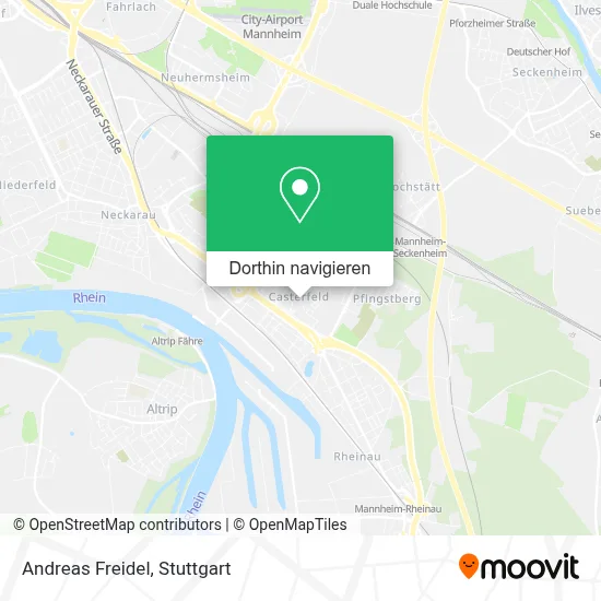 Andreas Freidel Karte