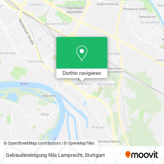 Gebäudereinigung Nils Lamprecht Karte
