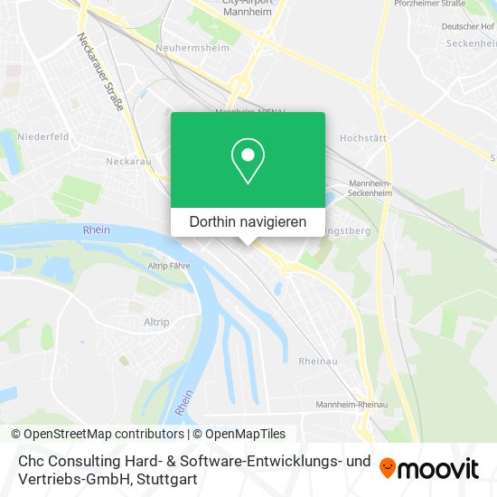 Chc Consulting Hard- & Software-Entwicklungs- und Vertriebs-GmbH Karte