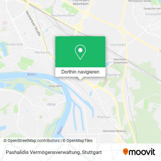 Pashalidis Vermögensverwaltung Karte