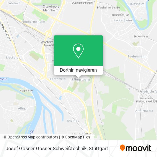 Josef Gosner Gosner Schweißtechnik Karte