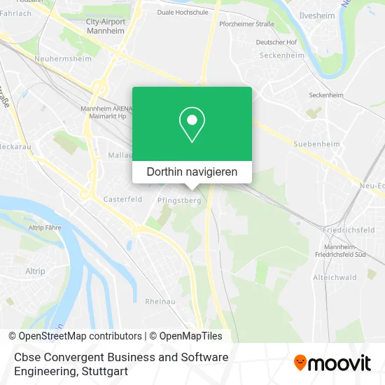 Cbse Convergent Business and Software Engineering Karte