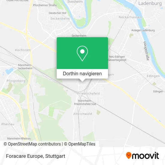 Foracare Europe Karte