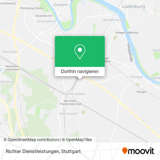 Richter Dienstleistungen Karte