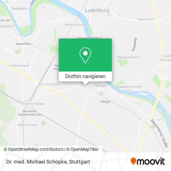 Dr. med. Michael Schöpke Karte