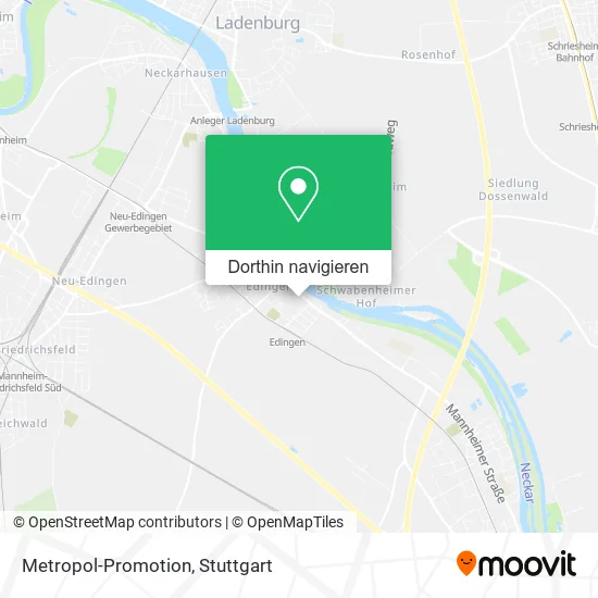 Metropol-Promotion Karte