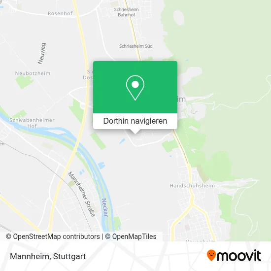 Mannheim Karte