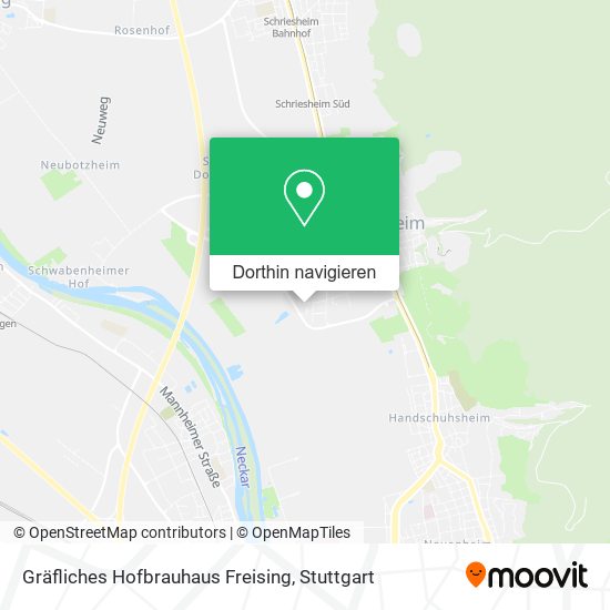 Gräfliches Hofbrauhaus Freising Karte
