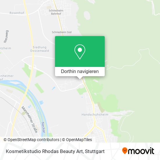Kosmetikstudio Rhodas Beauty Art Karte