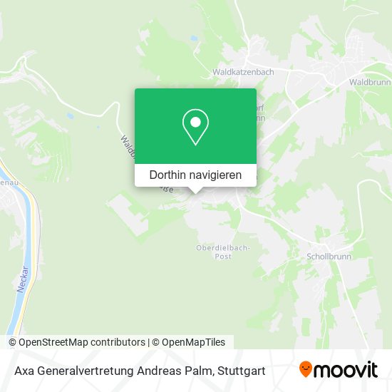 Axa Generalvertretung Andreas Palm Karte