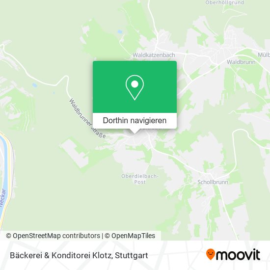 Bäckerei & Konditorei Klotz Karte