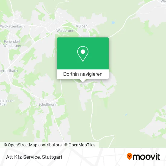 Att Kfz-Service Karte