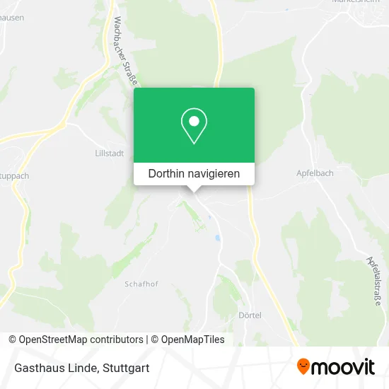 Gasthaus Linde Karte