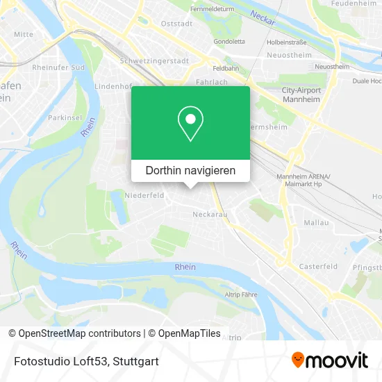 Fotostudio Loft53 Karte