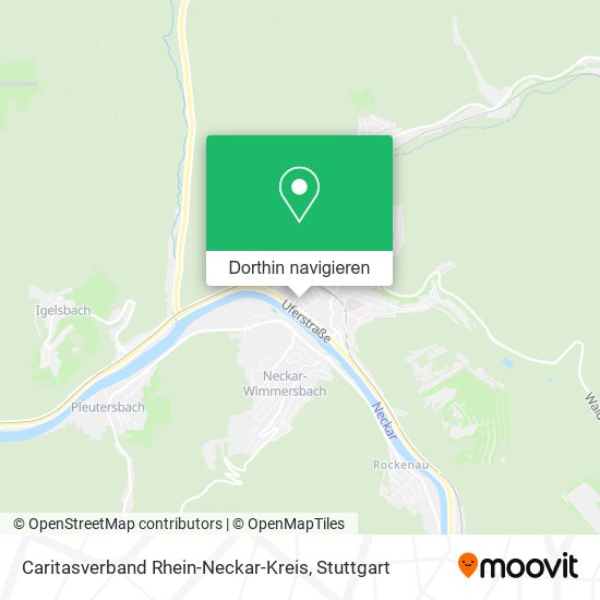 Caritasverband Rhein-Neckar-Kreis Karte