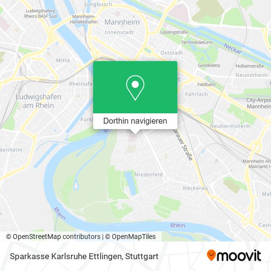 Sparkasse Karlsruhe Ettlingen Karte