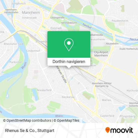 Rhenus Se & Co. Karte