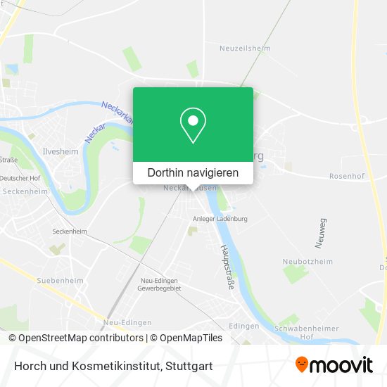 Horch und Kosmetikinstitut Karte