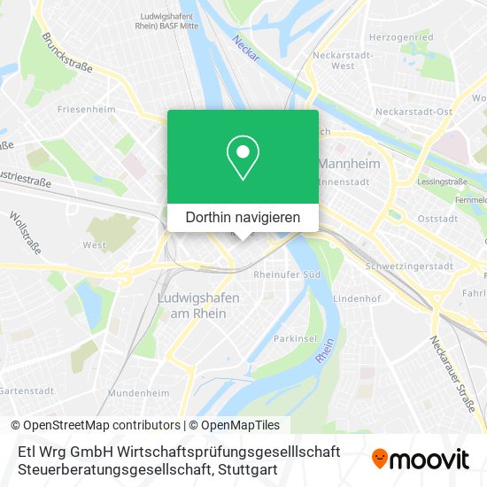 Etl Wrg GmbH Wirtschaftsprüfungsgeselllschaft Steuerberatungsgesellschaft Karte