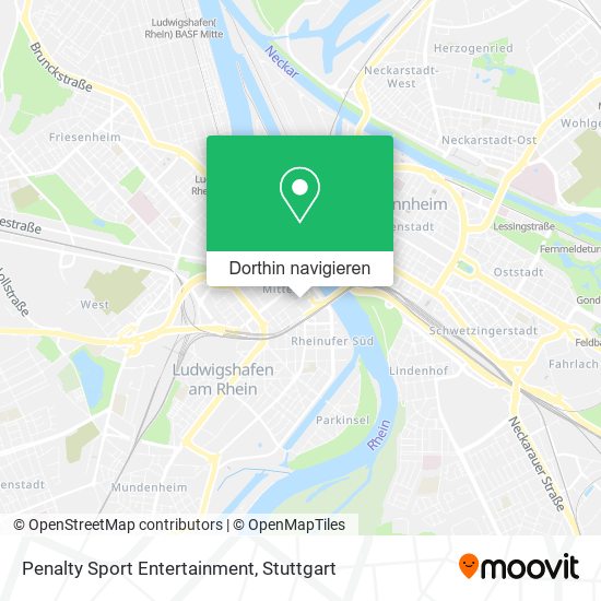 Penalty Sport Entertainment Karte