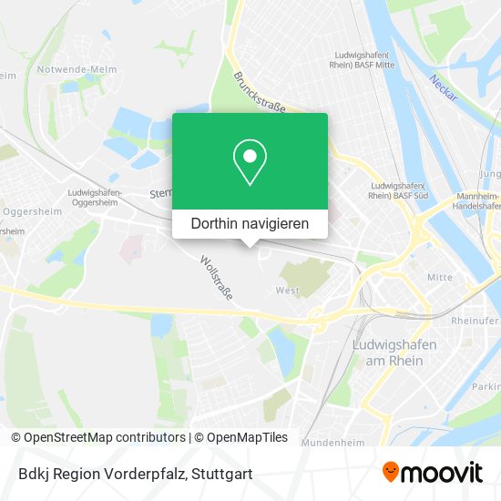 Bdkj Region Vorderpfalz Karte