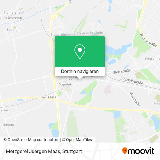 Metzgerei Juergen Maas Karte