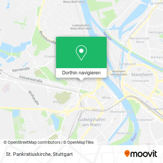 St. Pankratiuskirche Karte