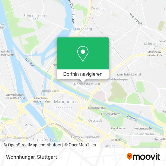 Wohnhunger Karte