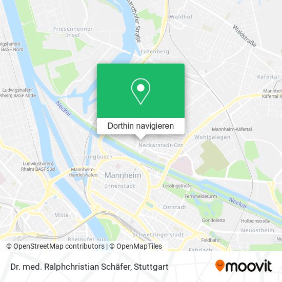 Dr. med. Ralphchristian Schäfer Karte