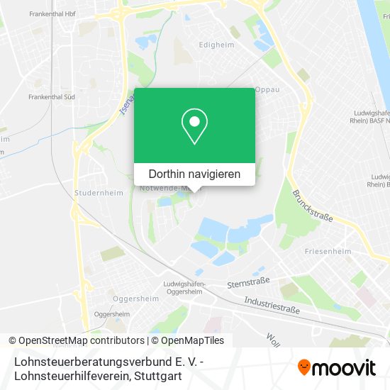 Lohnsteuerberatungsverbund E. V. -Lohnsteuerhilfeverein Karte