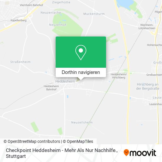 Checkpoint Heddesheim - Mehr Als Nur Nachhilfe. Karte