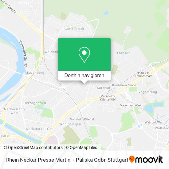 Rhein Neckar Presse Martin + Paliska Gdbr Karte