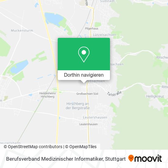 Berufsverband Medizinischer Informatiker Karte